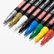Permanent Oil-Based Paint Markers, Expert of Rock Painting, 8 Colors. Permanent Ink & Waterproof, Works on Rock, Wood, Glass, Metal, Ceramic and more (8 Regular Colors Fine Point)